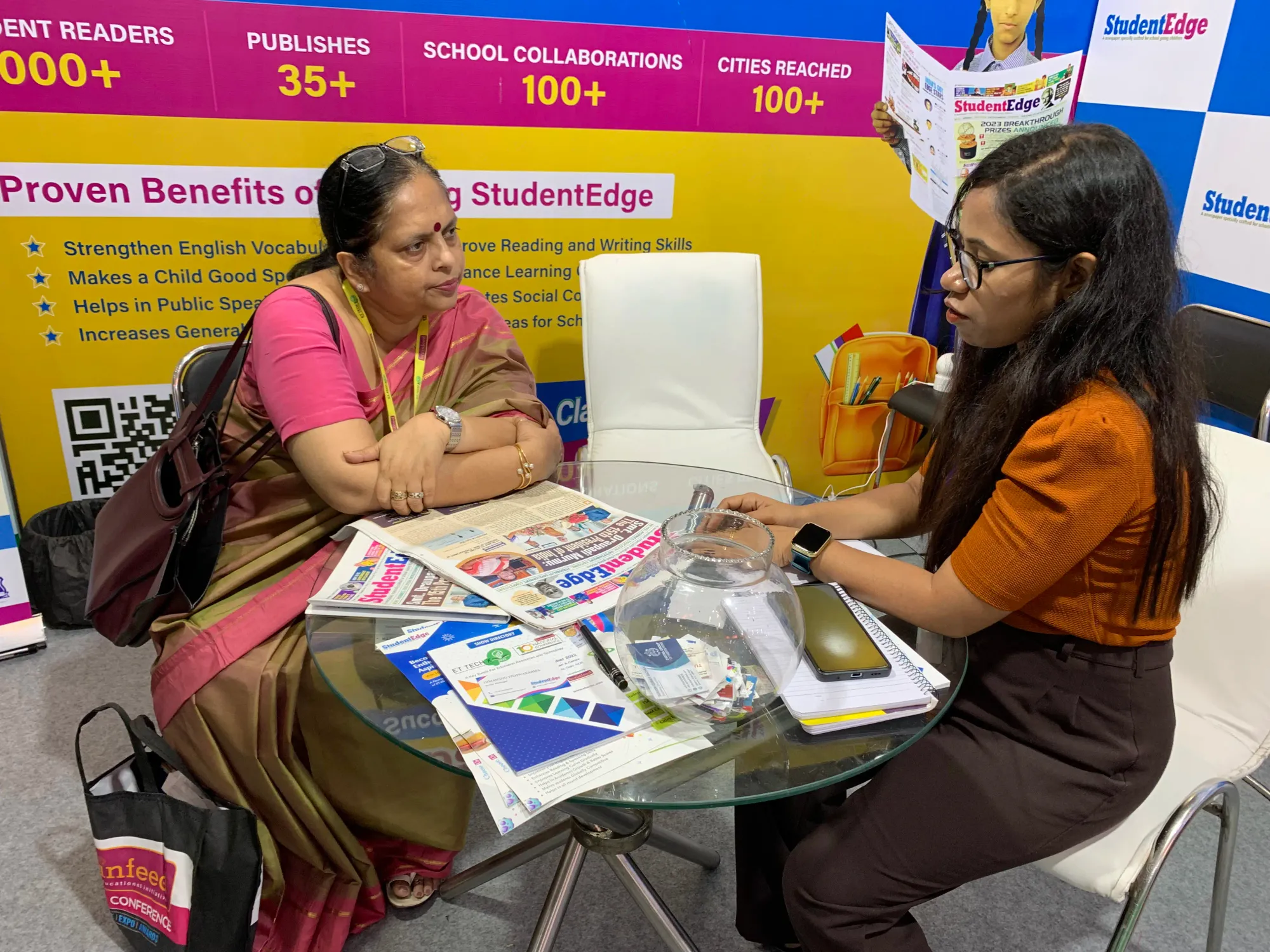 Studentedge Shines at ET Expo: Promoting Reading Habits in School Children